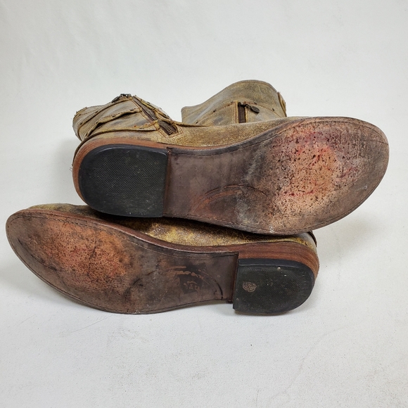 Beautiful vtg Mexican boots - Picture 6 of 8